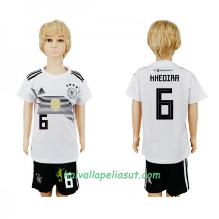 Jalkapallo Pelipaidat Saksa Khedira 6 Lasten World Cup 2018 Kotipaita